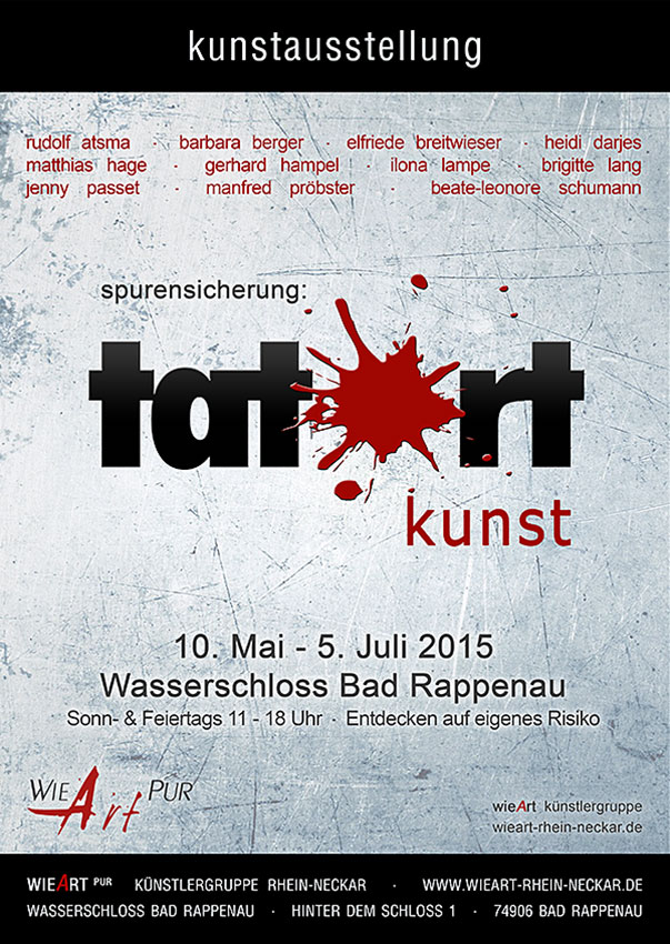 Wieart Tatort Plakat 2015