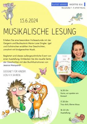 Musikalische Lesung Kinderbücher Marie-Luise Dingler